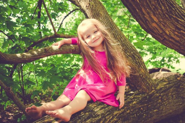 girl-tree-outdoors, Child's Mental Health