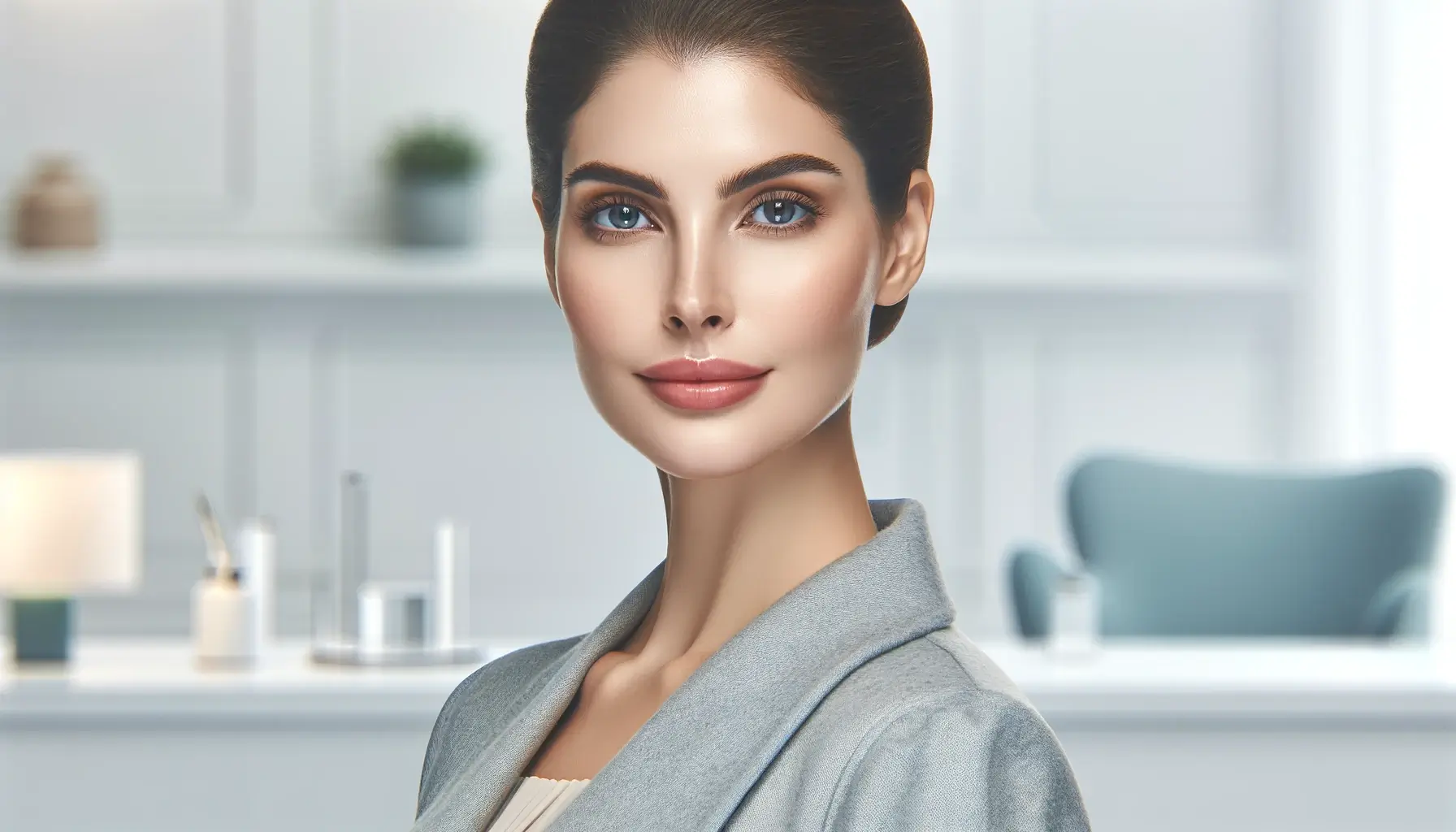 Confident Individual with Smooth Chin After Botox Treatment